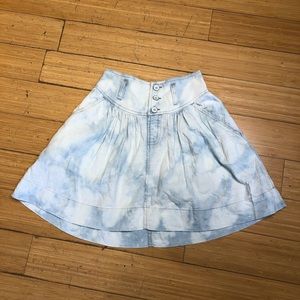 American Eagle Acid Wash Skirt
